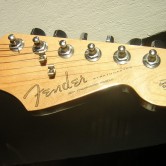 Fender Logo on Stratocaster Headstock