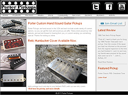 Porter Pickups Website