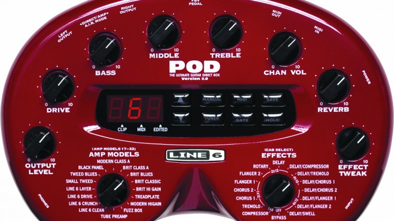 Line 6 POD2 Effects Processor Review